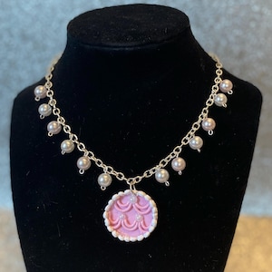 Cake Pendant Necklace- Marie Antoinette
