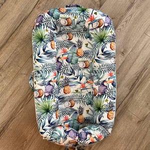 deluxe COVER, organic cotton, cotton cover, grand cover, deluxe cover for girls, cover for boys, total sale, owl, coconat, palm leaves