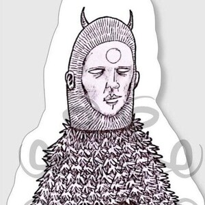 Creepy Little Devil Guy Digital Download, Sztuka na naklejki, Etui na telefony, Sztuka ścienna, Odzież