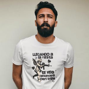 El Final Tshirt, Rostros ocultos, mana, Latina tees, party, fiesta, Caifanes, musica en español, Mexican Rock, rock mexicano, mexico, cafe