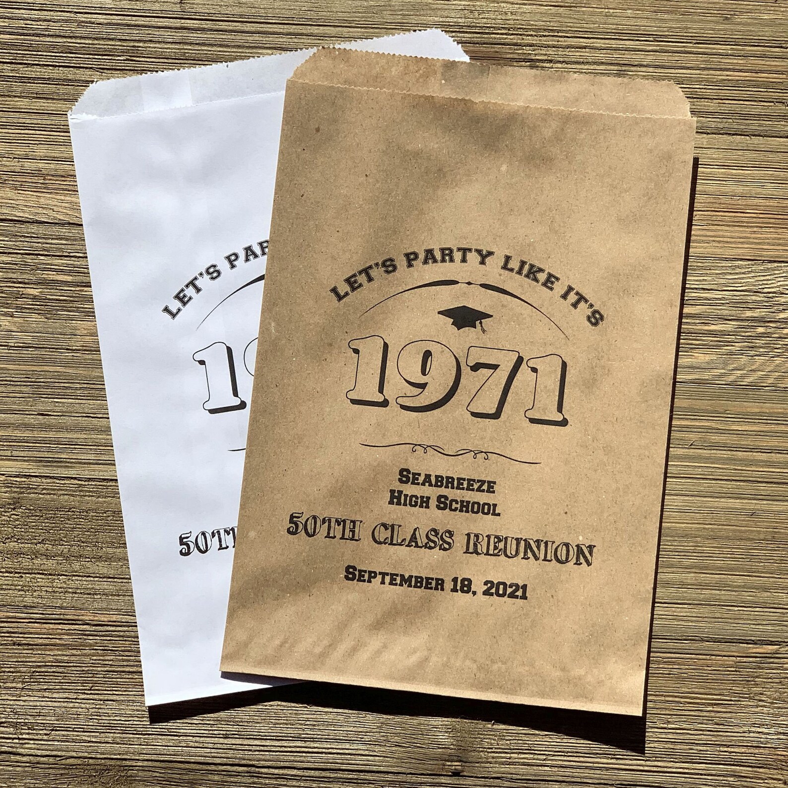 Class Reunion Favors Class Reunion Bags Favors Class Etsy