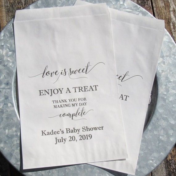 baby shower candy bags
