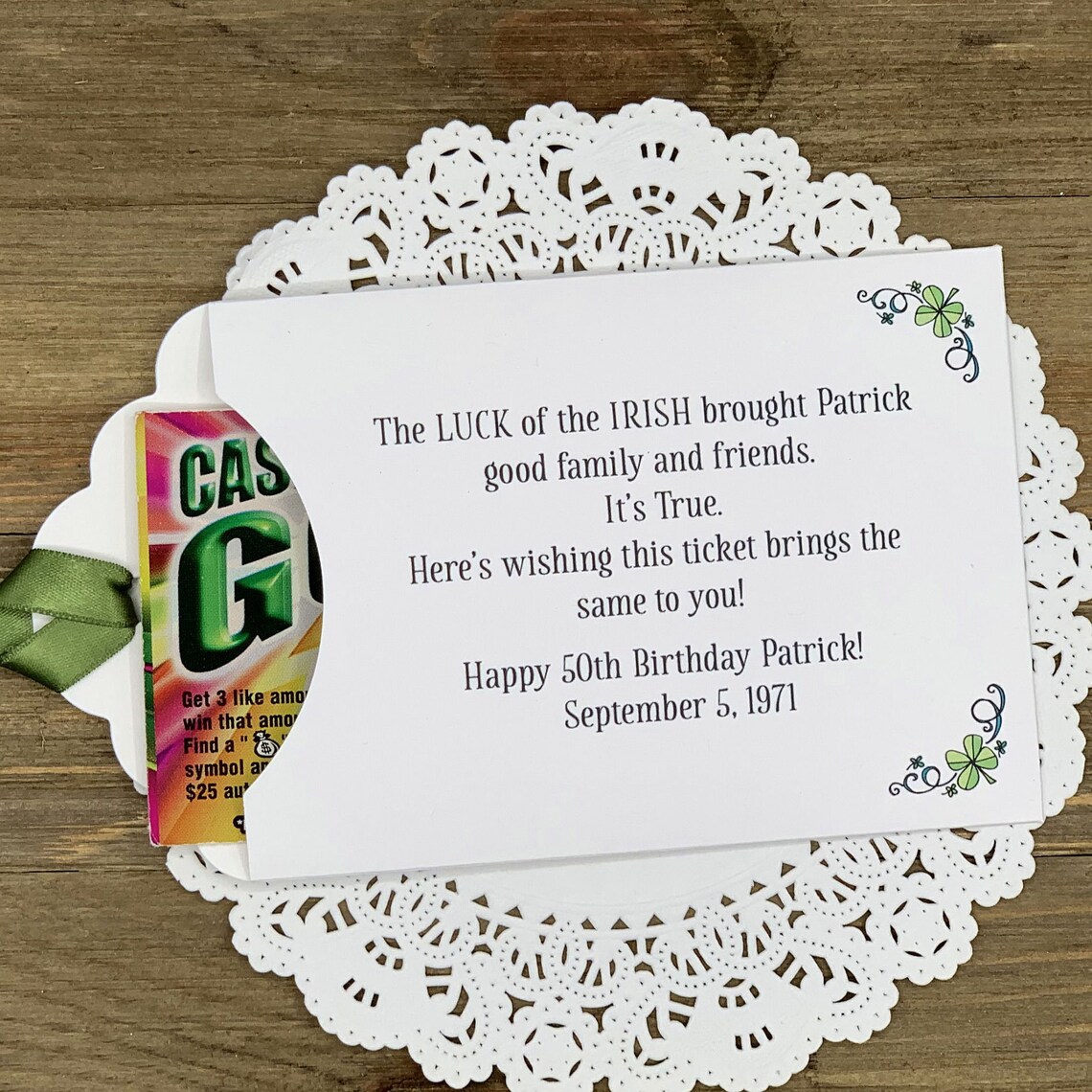 Irish Birthday Favors Irish Birthday Party Favors Irish Etsy