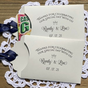 Personalized Wedding Favors, Wedding Table Favor, Wedding Favors, Lottery Holders, Wedding Lotto Favors, Wedding Guest Favors image 5