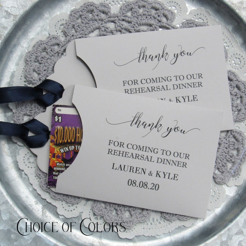 Lottery Envelopes Rehearsal Dinner Wedding Favors Lottery Favors Wedding Rehearsal Unique Favors Rehearsal Dinner Favors Party Favors Party Favors Games Vermontorganics Com