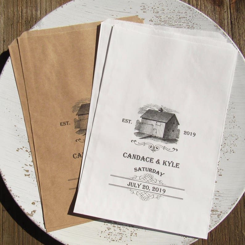 Wedding Candy Bag Rustic Favor Bags Country Wedding Favor Etsy