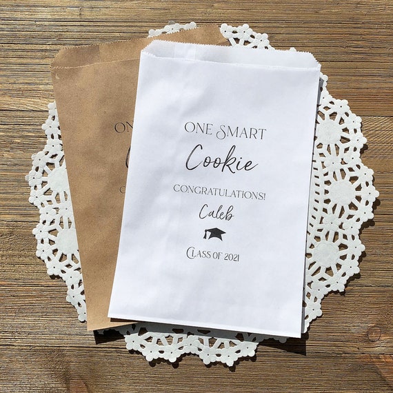 Graduation Cookie Bags Cookie Bags Graduation Favor Bags Etsy