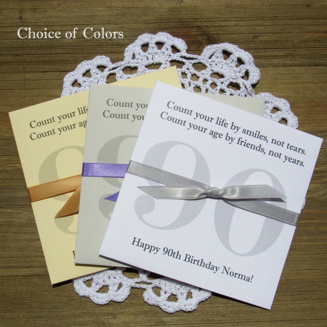 Party Favors for a 90th Birthday Adult Birthday Favors Etsy