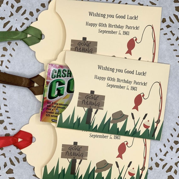 Our Gone Fishing Favors Fun for the Fisherman's Birthday