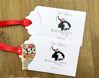 Recuerdos de fiesta personalizados del Derby de Kentucky