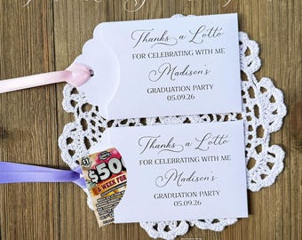 Girls Graduation Party Favors Personalized for the Graduate