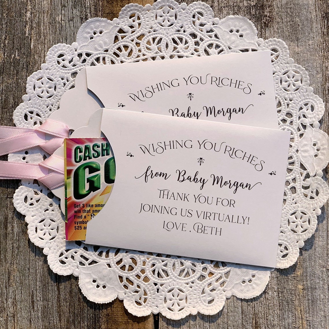 Virtual Baby Shower Virtual Baby Shower Favors Virtual Etsy