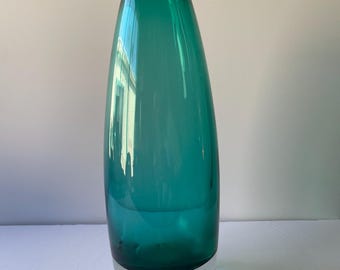 MCM Riihimaen Lasi Oy Art Glass Vase de Tamara Aladin de Finlandia