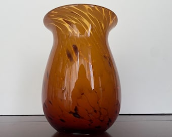 Jarrón de cristal de Murano con diseño de concha de tortuga MCM