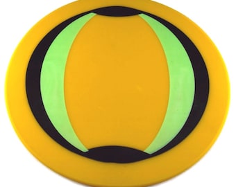 Yellow Silicone Trivet, Nonslip Heat Resistant Hot Pad