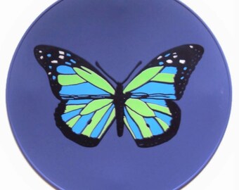 Lavender Silicone Butterfly Trivet, Kitchen Hot Pad, Placemat