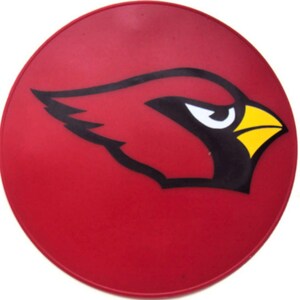 Six Inch Silicone Cardinal Candle Base, Countertop Trivet, Table Placemat