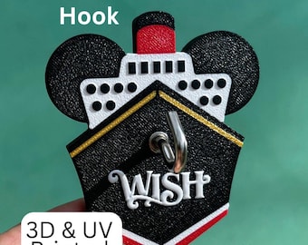 Cruise Ship Magnetic Hook | Cruise Door Magnet Hook | Fish Extender Gift | Cruise Cabin Decor | Cruise Souvenir | Magnet Exchange