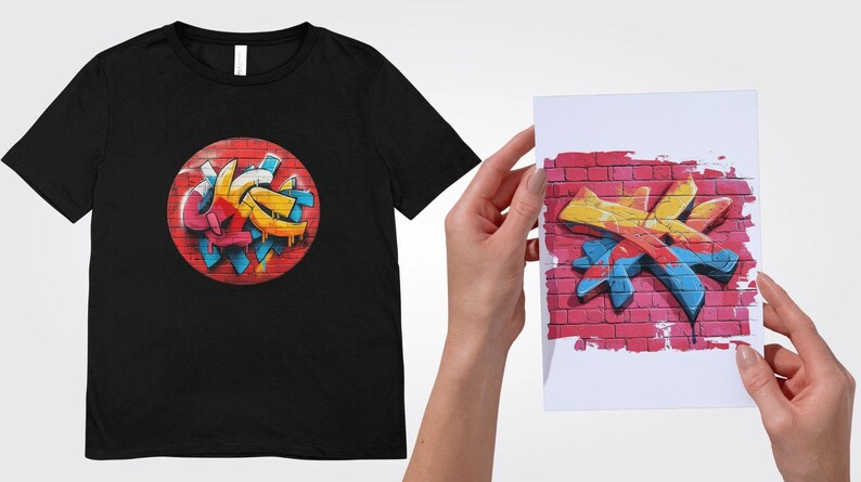 Colorful Graffiti Clipart PNG: Urban Street Art Graphics (digital ...
