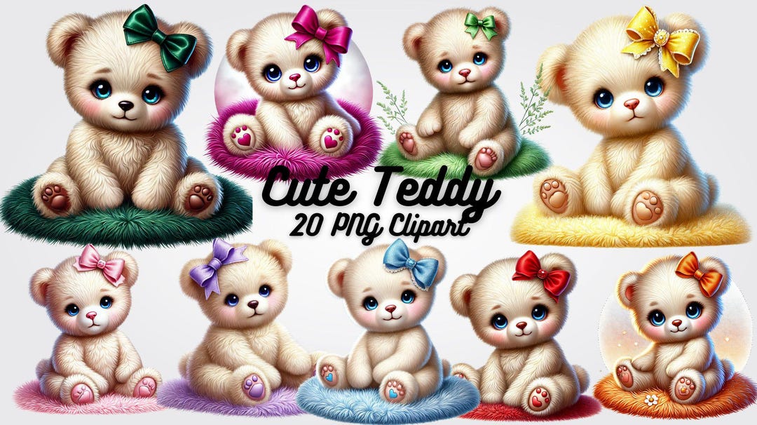 Clip Art Immagini Di Orsacchiotti Teneri 20 Clipart Di