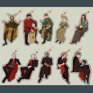 En riddare av de sju kungadömena i akryl