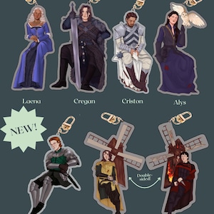 House of the Dragon Acrylic Keychains