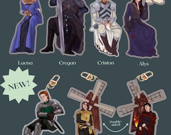 House of the Dragon Acrylic Keychains