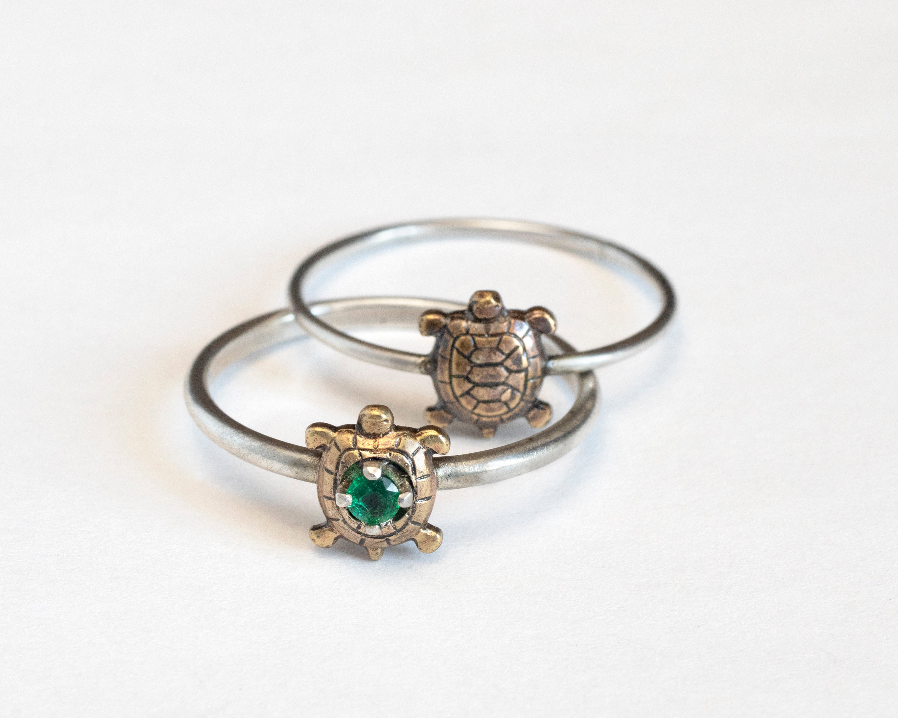 Can we wear the tortoise ring in gold instead of silver? - Quora