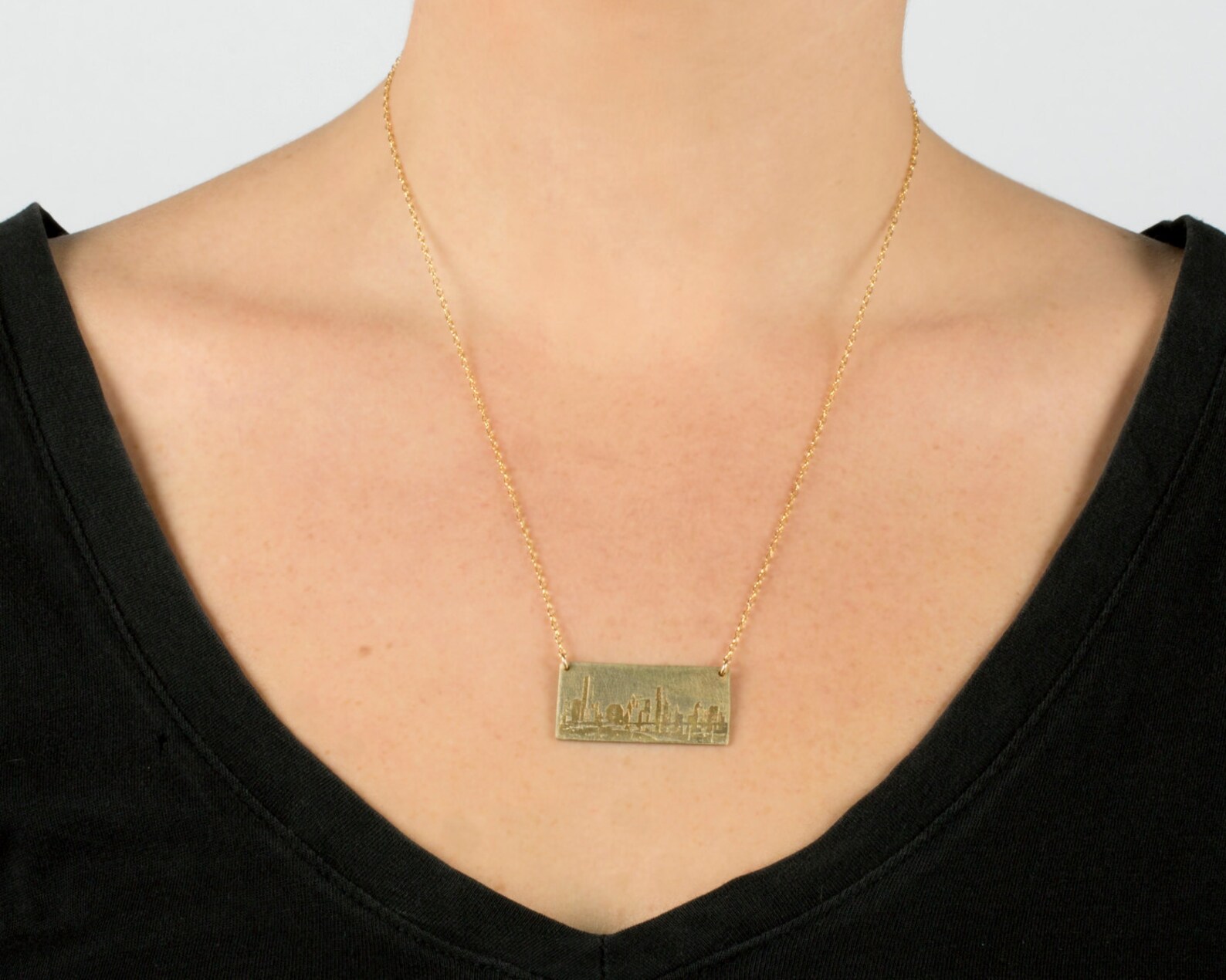 Houston Necklace Houston Jewelry Texas Necklace Texas Etsy