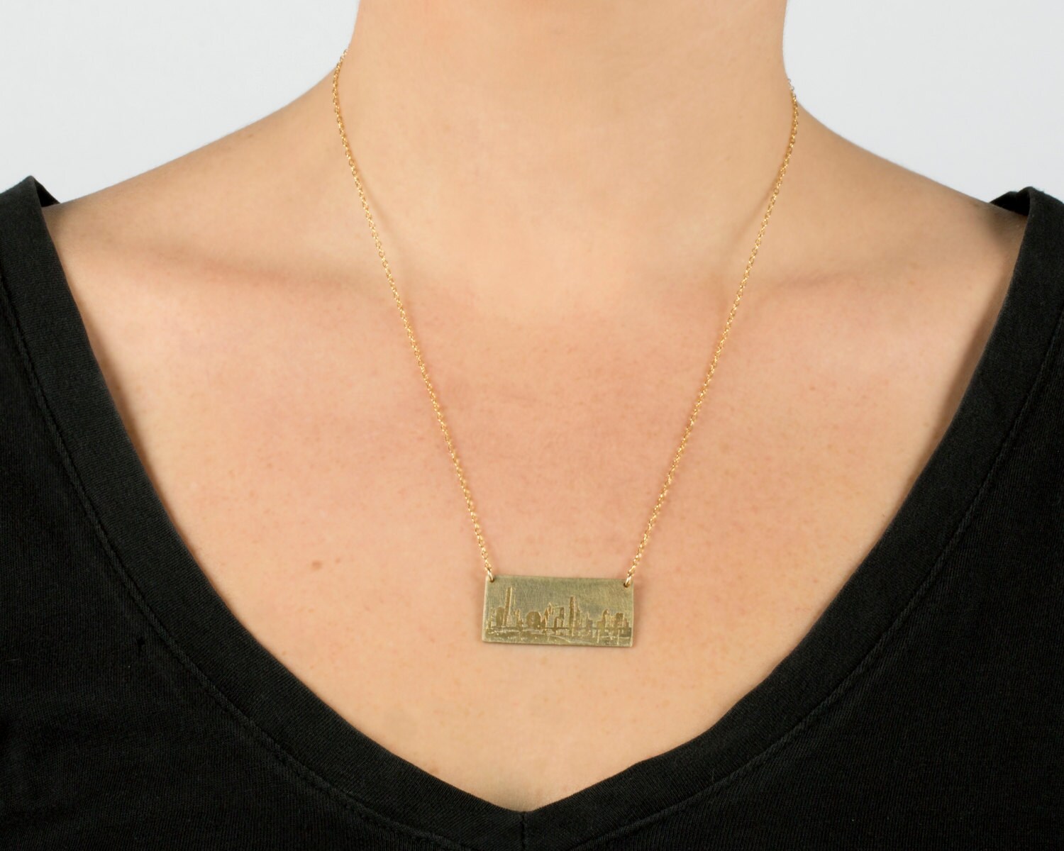 Houston Necklace Houston Jewelry Texas Necklace Texas Etsy