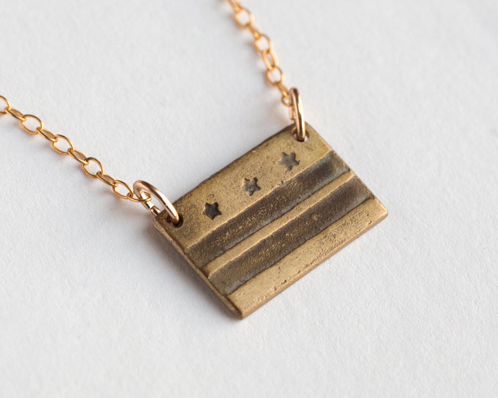DC Necklace Washington Jewelry Washington DC Necklace DC - Etsy