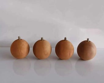 wooden ball feet,Beech wood furniture leg,Wooden ball leg,Furniture legs,Durable wooden leg,Handmade furniture leg,Sofa legs,Table legs,pouf