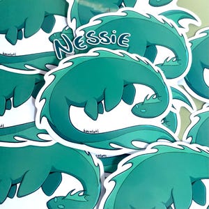 Adesivo in vinile Nessie