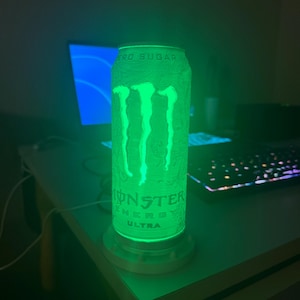 Monster Energy Led Light - Etsy