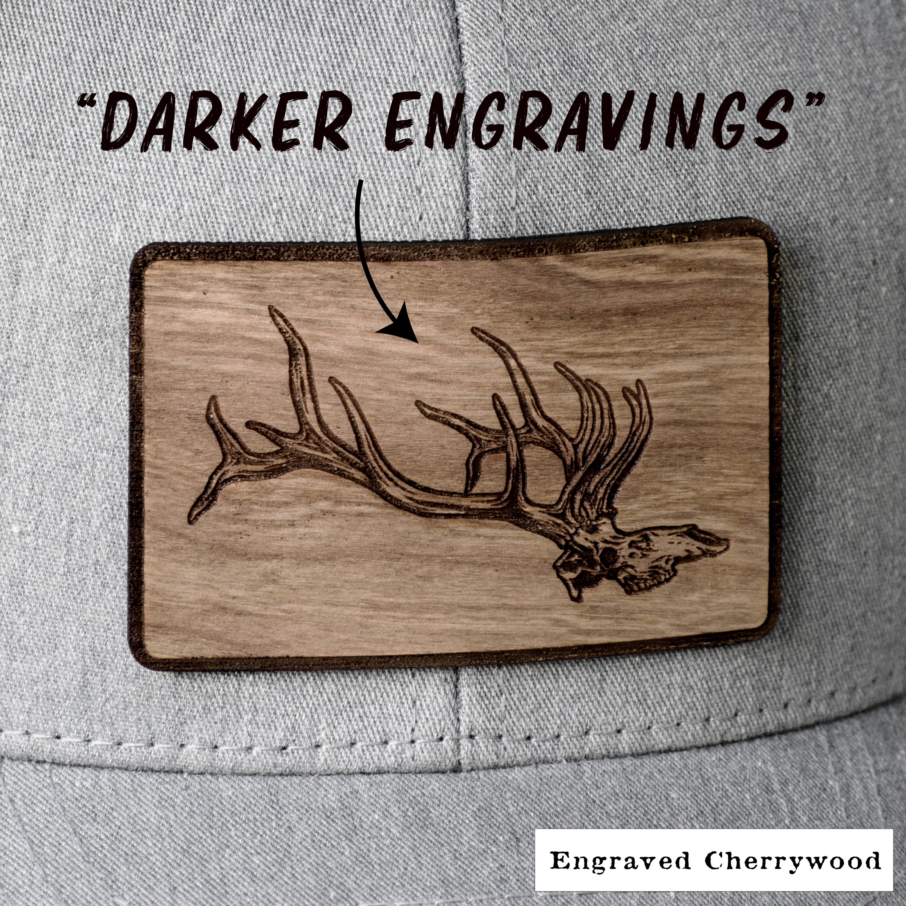 Custom Wooden Patch Hats - Etsy