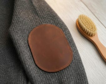 Leather elbow patches, Sew on elbow patches leather, Jacket elbow patches, Handmade leather elbow patches, Repair patches for sweater