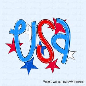 Descarga de PNG patriótico de coqueta de EE. UU. / 4 de julio / Día del Trabajo / Día de los Veteranos / Diseño de sublaminación / Lazos / Estrellas y rayas / Letras garabateadas