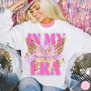 In My Dolly Era | Gold Faux Foil | Dolly Parton | Dolly 2025 | Cowgirl PNG | Cowgirl | Country Girl | Digital Download | Sublamination | DTF