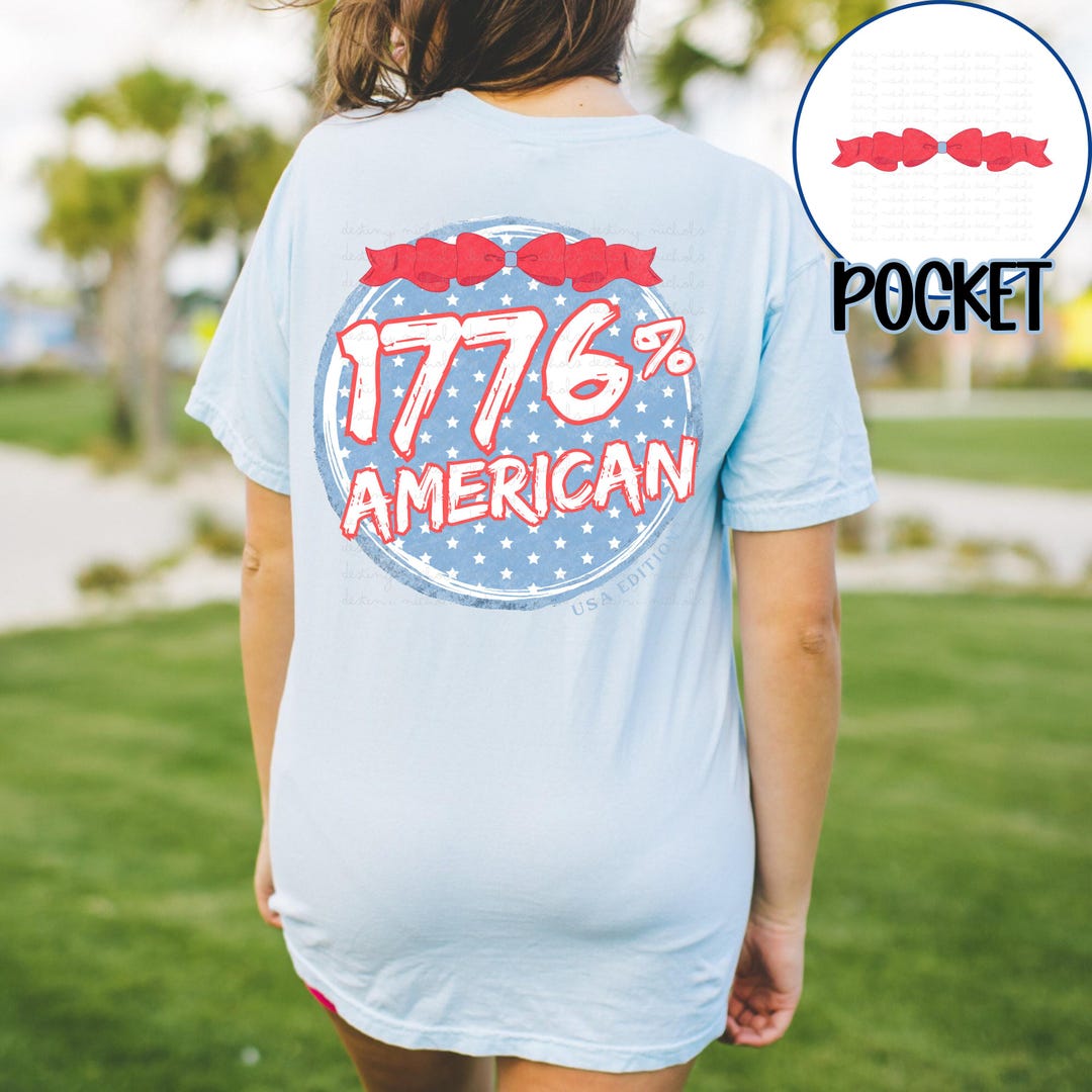 1776% American | Patriotic PNG | Digital Download | Red White Blue ...