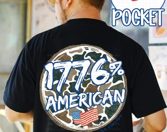 1776% American | Patriotic PNG | Digital Download | Red White Blue | America | USA | Fourth of July | Stars and Stripes | Camoflauge