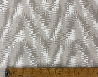 Premier Prints Home Decor Fabric Chevron Taupe Gray White 1+ Yard Remnant
