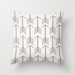 Pillow Cover Grey Arrow 8 Sizes Available Cushion covers 