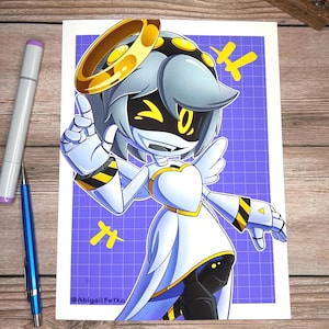 Murder Drones Angel V art print