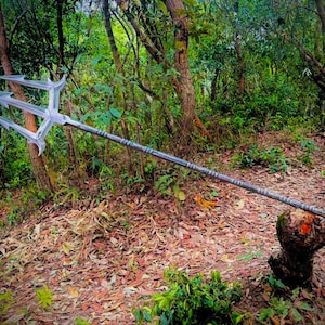 Tridente Trishul / Cuchillo Espada del Señor Shiva, hecho a mano en acero al carbono de 16 pulgadas