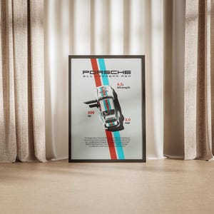 Vintage Porsche 911 Carrera RSR – Iconic Motorsport Legend with Martini Racing Livery