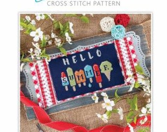 Hello Summer Cross Stitch Pattern