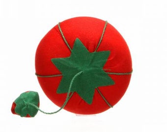 Tomato Pincushion with Emery