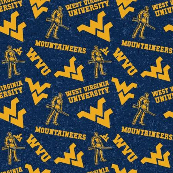 West Virginia Mountaineers Tone on Tone