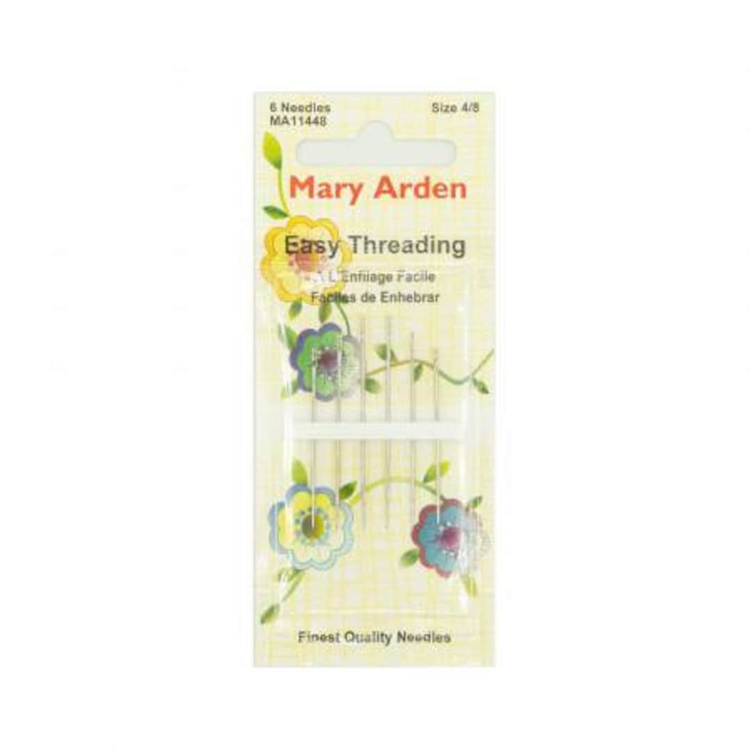 Mary Arden Self / Easy Threading Needles Assorted Sizes 4/8 6ct Etsy