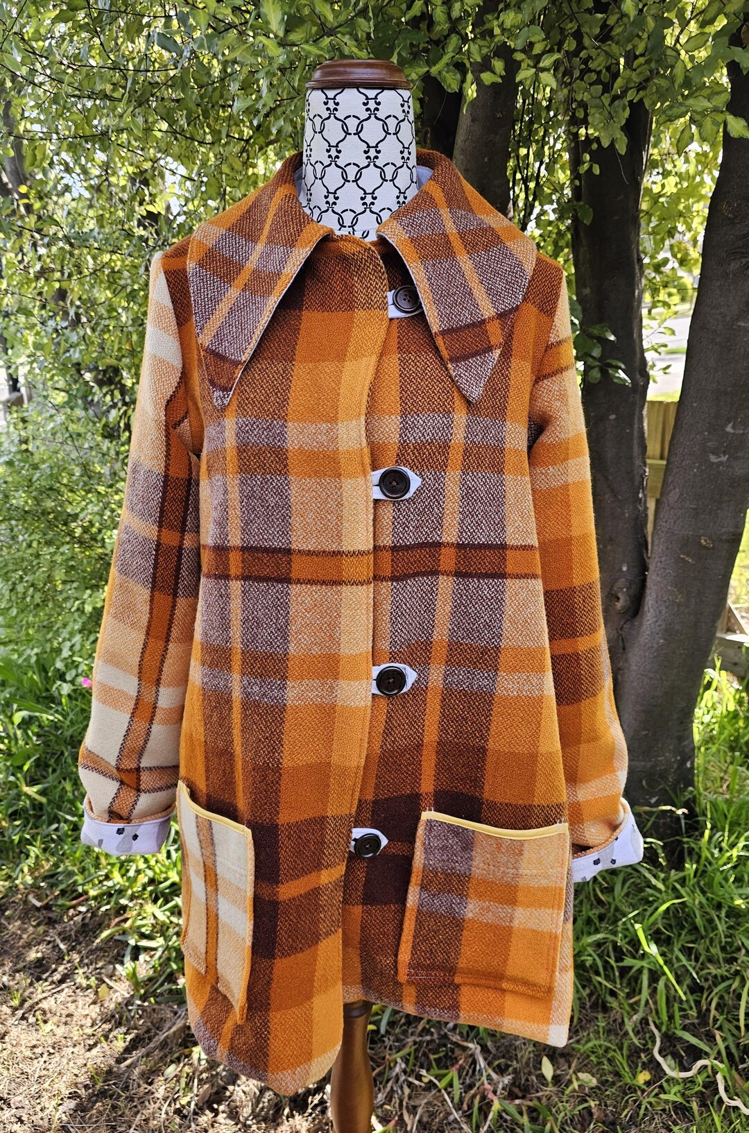 Adult Pixie Coat, Unique Upcycled Vintage Blanket Coat - Etsy